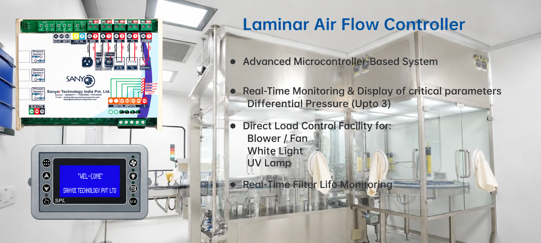 Laminar Air Flow Controller