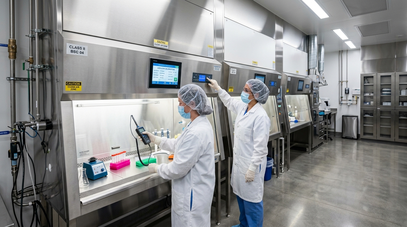 Biosafety Containment Lab Commissioning