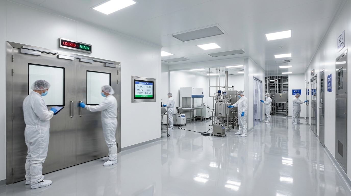 Pharmaceutical Cleanroom Airlock Execution